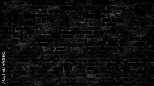 lack texture with brick wall for background website or brickwork for design