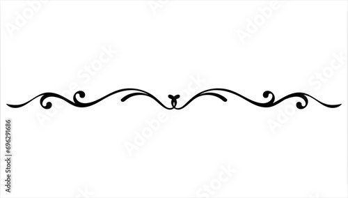 Decorative vintage frames vintage frames and scroll elements. Classic calligraphy swirls, swashes, dividers, . Good for greeting cards, wedding invitations, restaurant menu, royal certificates. 