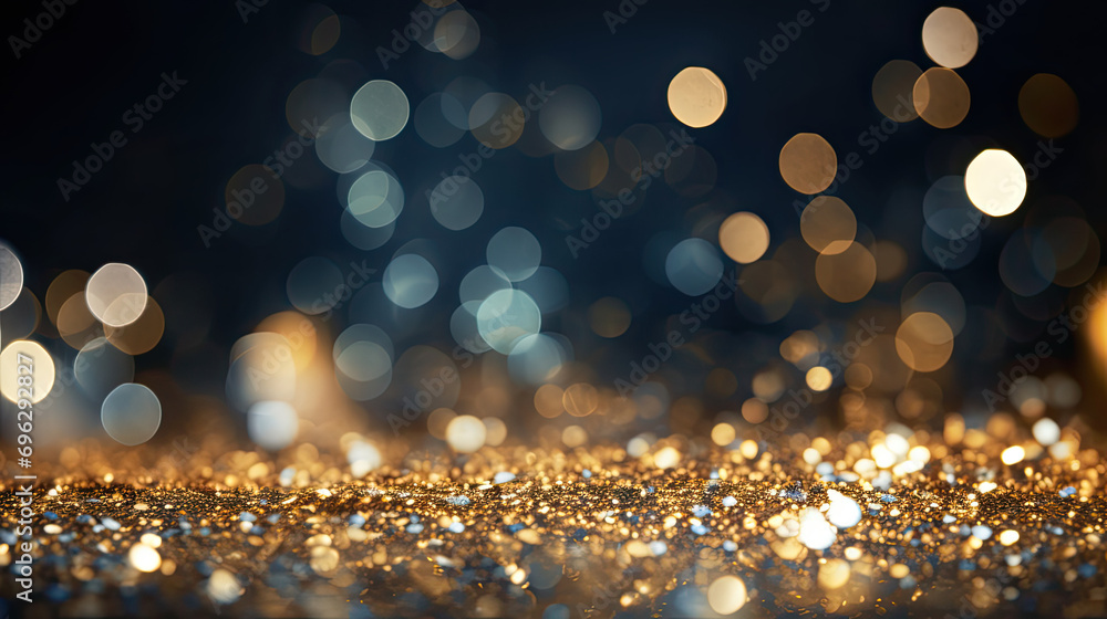 black and gold bokeh, gold and silver, dark, depth of field, defocus, haze, golden lights, blue and gold background, luxury feeling, blue night lights, dark background black and gold bokeh, gold and silver, dark, depth of field, defocus, haze, golden lights, blue and gold background, luxury feeling, blue night lights, dark background