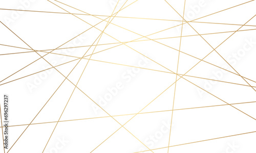 Abstract golden geometric random chaotic lines background. Luxury premium lines background. Abstract lines design for fabric, wall and many more.