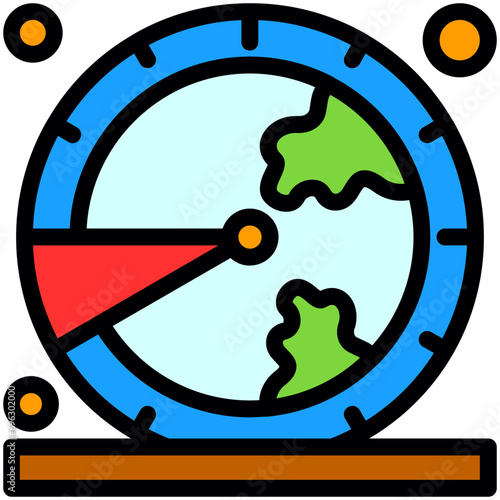 Earth hour Icon