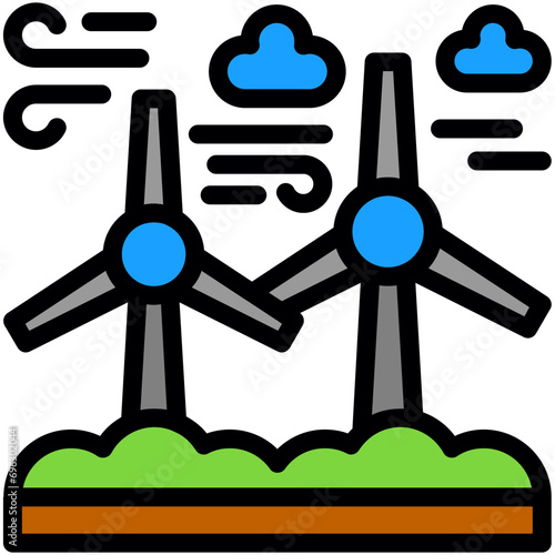 Wind farm Icon