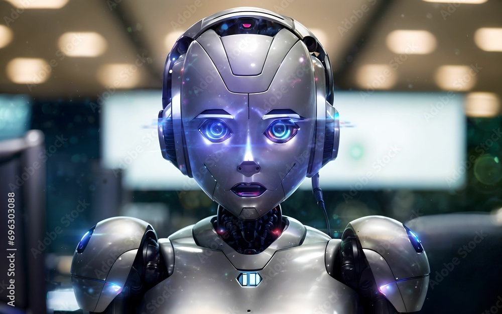 AI Revolutionizing Customer Service The Rise of Call Center Robots ai generated
AI Revolutionizing Customer Service The Rise of Call Center Robots ai generated