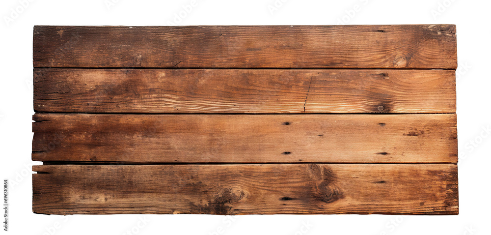 Wooden plank cut out Wooden plank cut out