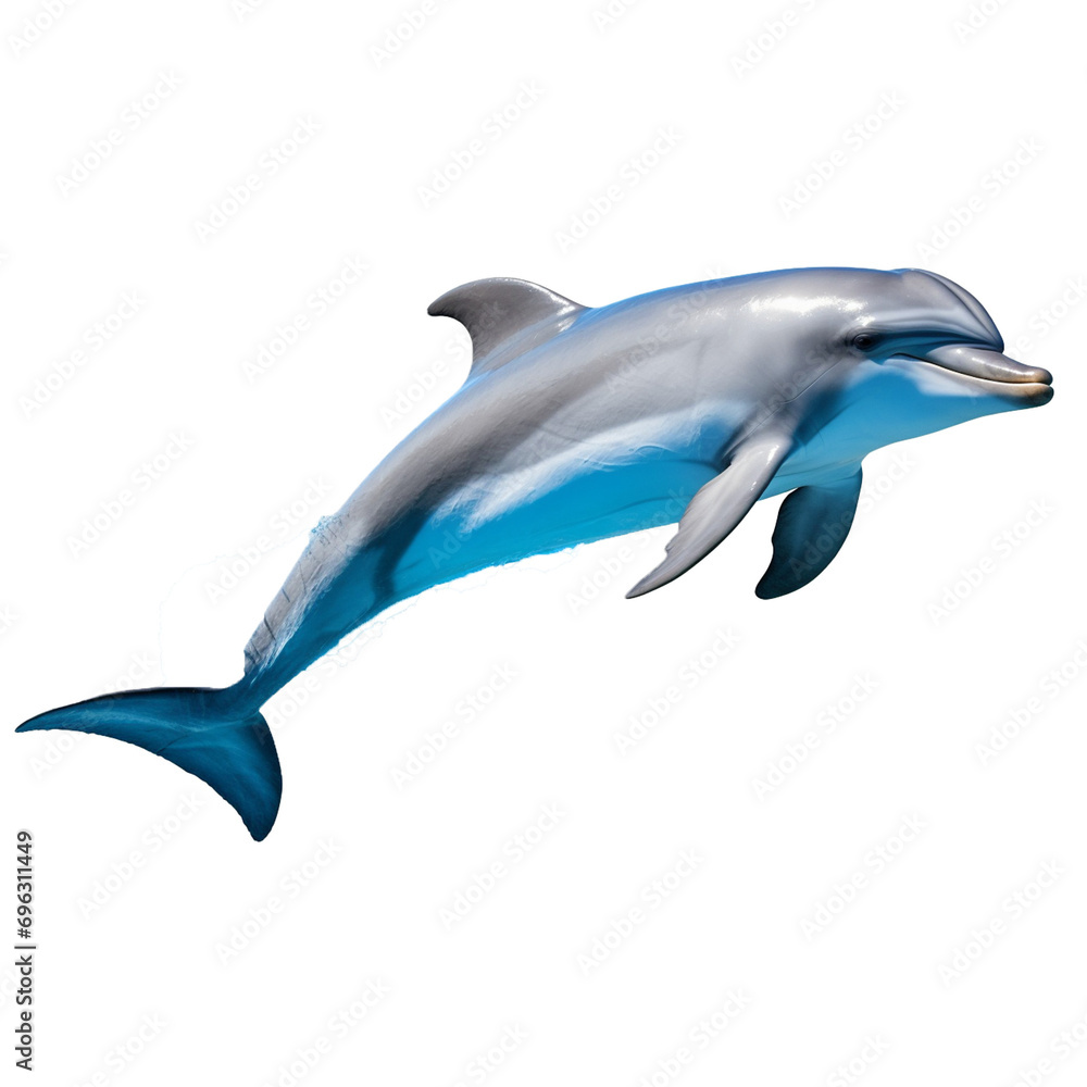 dolphin isolated on white background dolphin isolated on white background