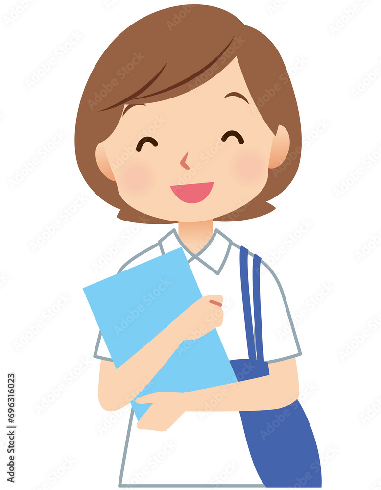 訪問するスタッフ　ホームヘルパー　訪問介護　訪問看護