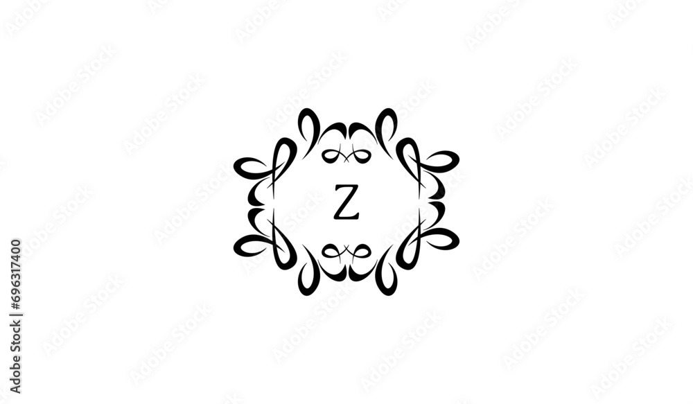 Luxury Stylish Fish Logo Z
