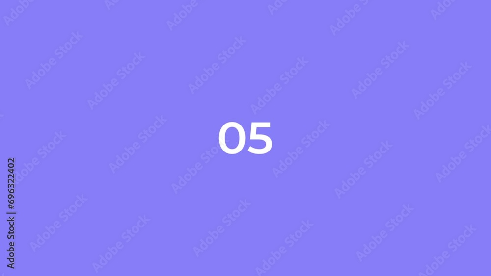 Simple countdown time motion graphic 10 to 00 with white confetti in the end on violet background. 4K resolution suitable for many video promotion Simple countdown time motion graphic 10 to 00 with white confetti in the end on violet background. 4K resolution suitable for many video promotion