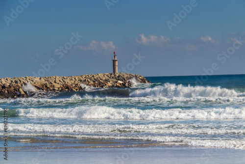 Lighthouse in El Haouaria, Tunisia. Noth Africa