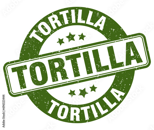 tortilla stamp. tortilla label. round grunge sign