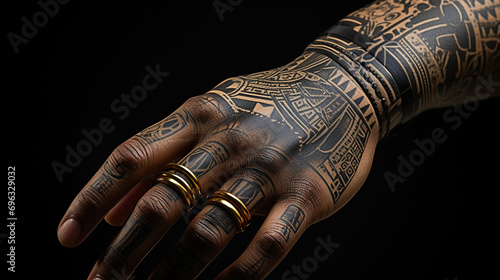 Intricate tattoo © JAX