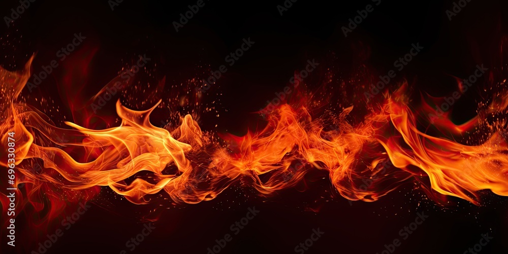 Dance of flames takes center stage showcasing primal beauty and untamed ...
