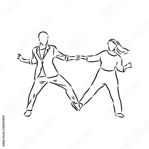 Photos acrobatic rock dance Acrobatic rock and roll vector