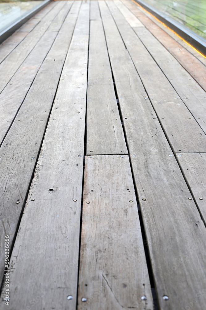 Wooden walkway texture for background. Wooden walkway texture for background.