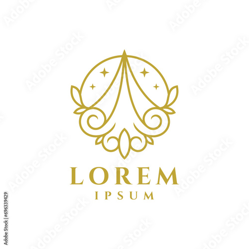 Tent Logo Template