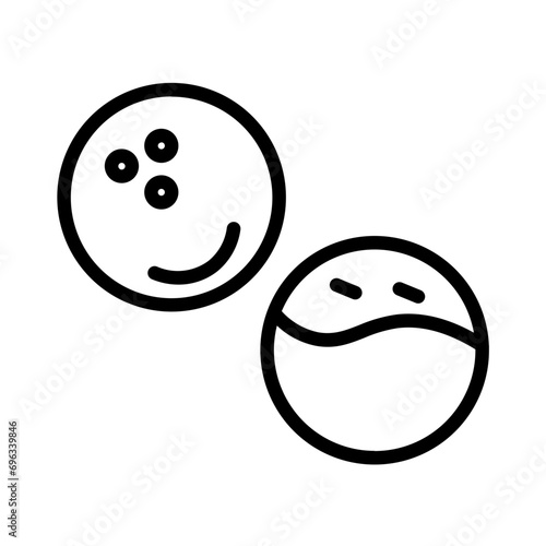 Ball Bar Food Outline Icon