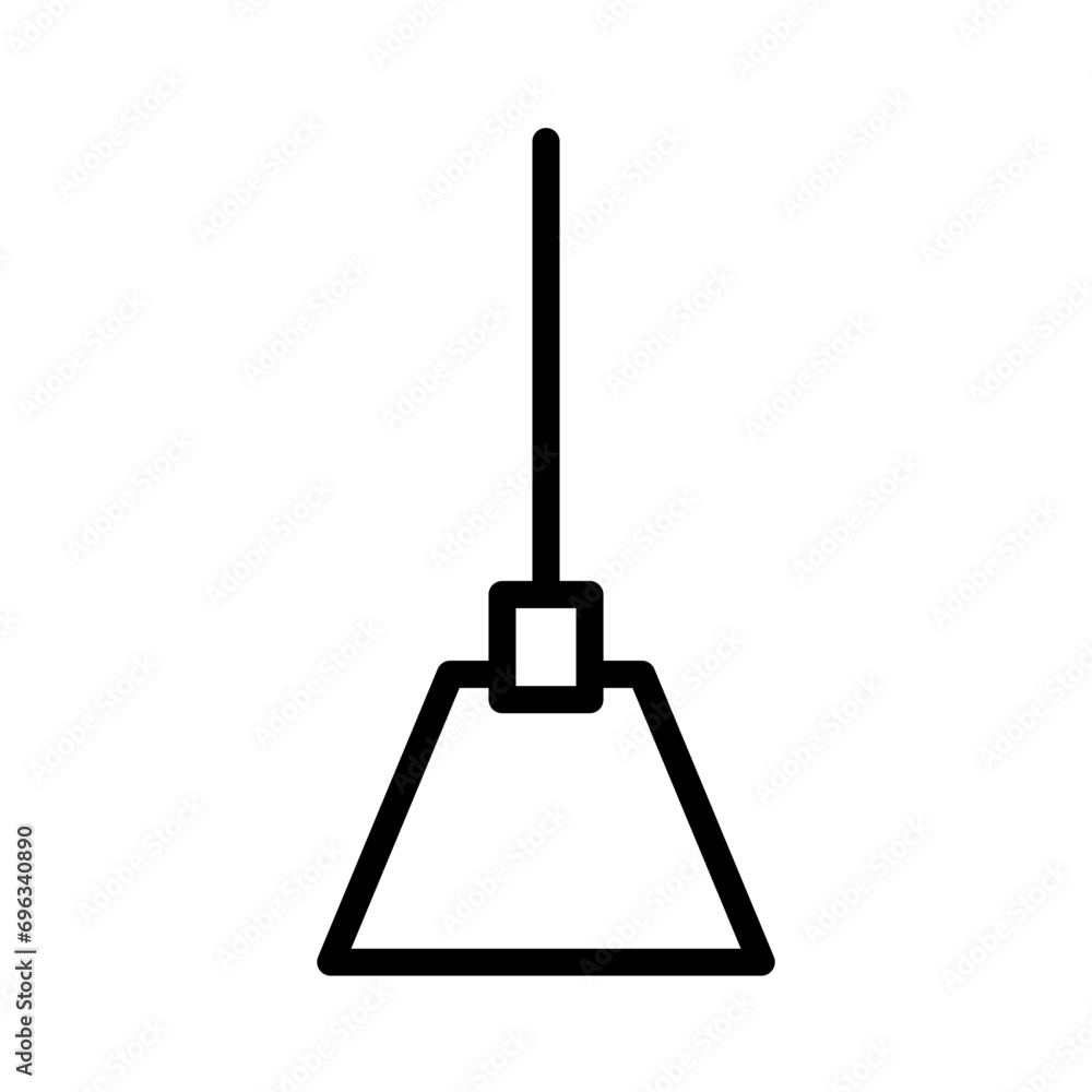 Broom Magic Mop Outline Icon Broom Magic Mop Outline Icon