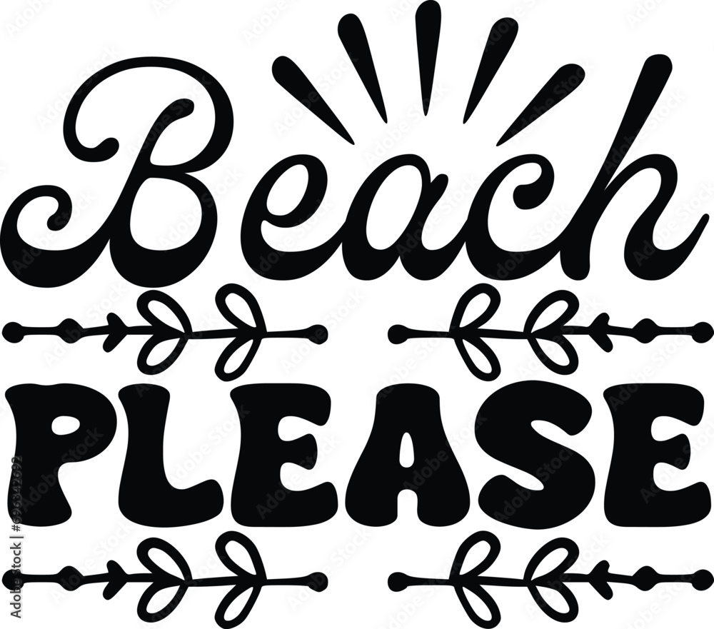 beach please