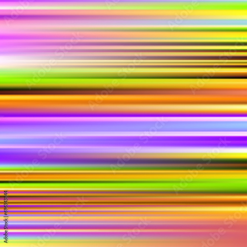 Vector image with horizontal defocused thin lines