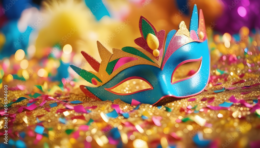 Carnival Parade Fantasy - Brazilian Background Template