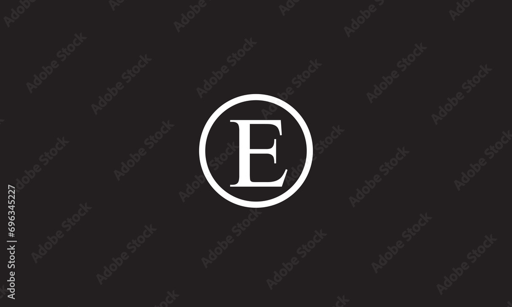 E, EE , Abstract Letters Logo Monogram E, EE , Abstract Letters Logo Monogram