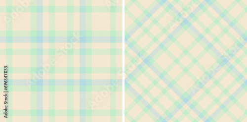 Seamless check fabric of pattern textile plaid with a vector texture tartan background.