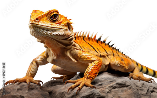 Lizard Isolated on Clear Background