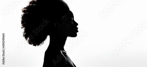 Black Woman Silhouette Black awareness