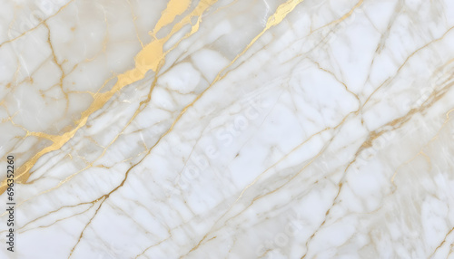High-Quality Polished Gold Marble Texture - White Elegance