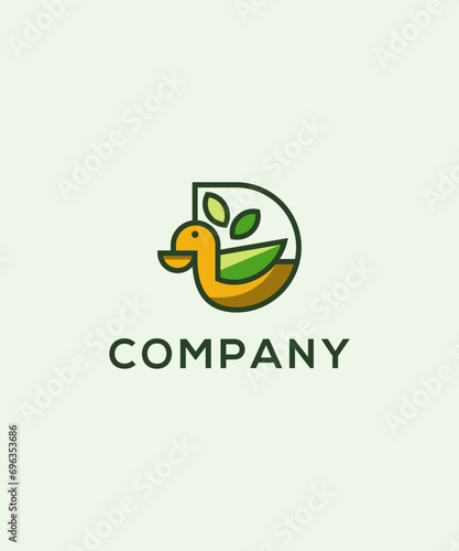 D logo