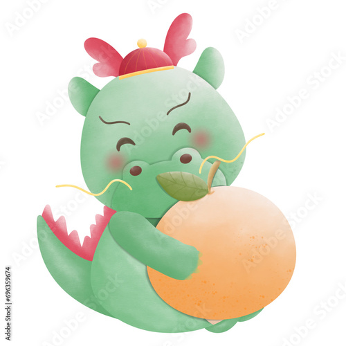 dragon hold orange 