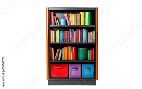 Magnetic Locker Book On Isolated Background