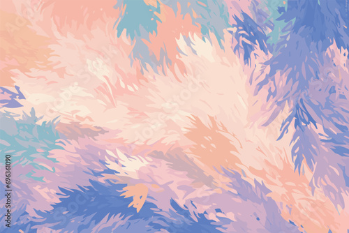 Abstract Floral Background Pattern in unexpected fashion colors for wallpaper, poster, overlay, card, cover decoration