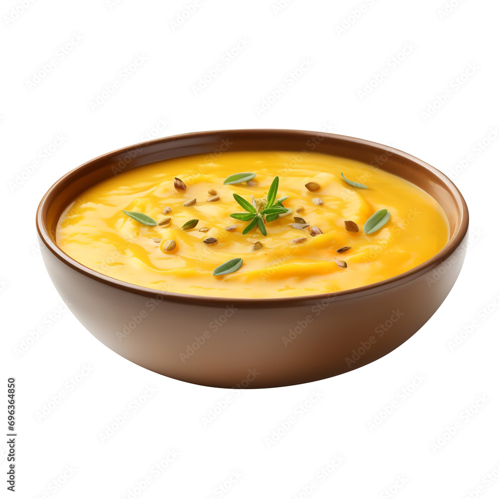 So Yummy vegetable cream soup isolated on transparent background
So Yummy vegetable cream soup isolated on transparent background