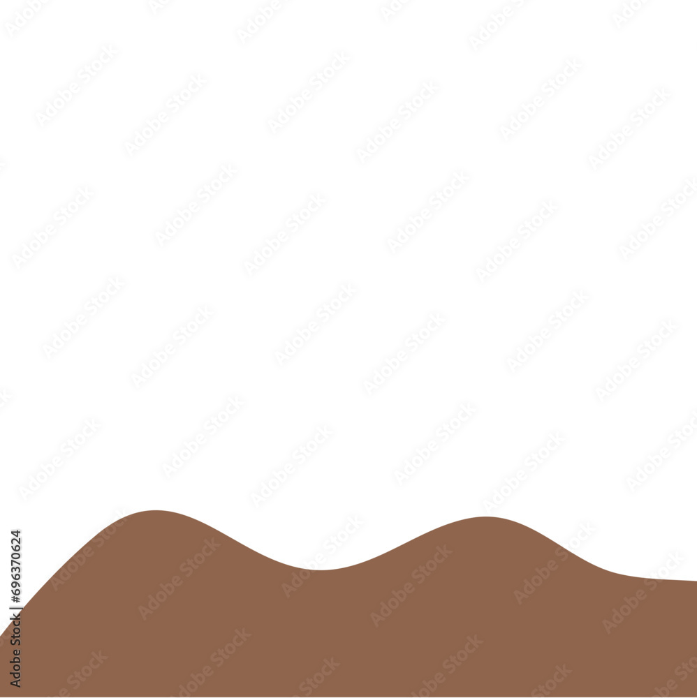 Brown Mountain Illustration Brown Mountain Illustration