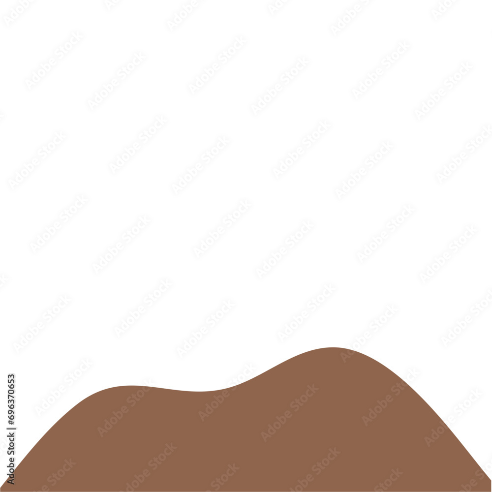 Brown Mountain Illustration Brown Mountain Illustration