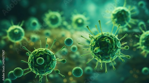 Microscopic medical and bio...