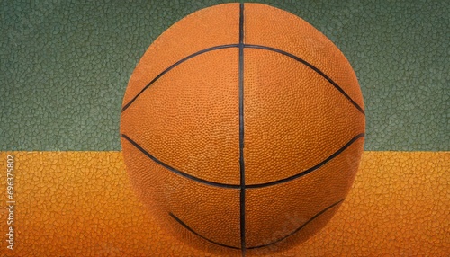 flat basketball texture background