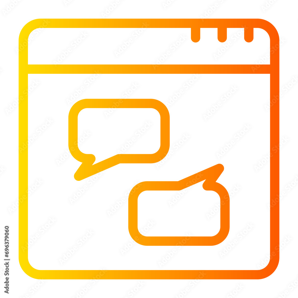 Fototapeta premium chat