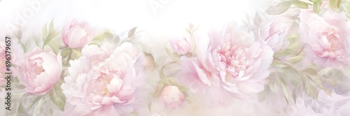 Floral watercolour background