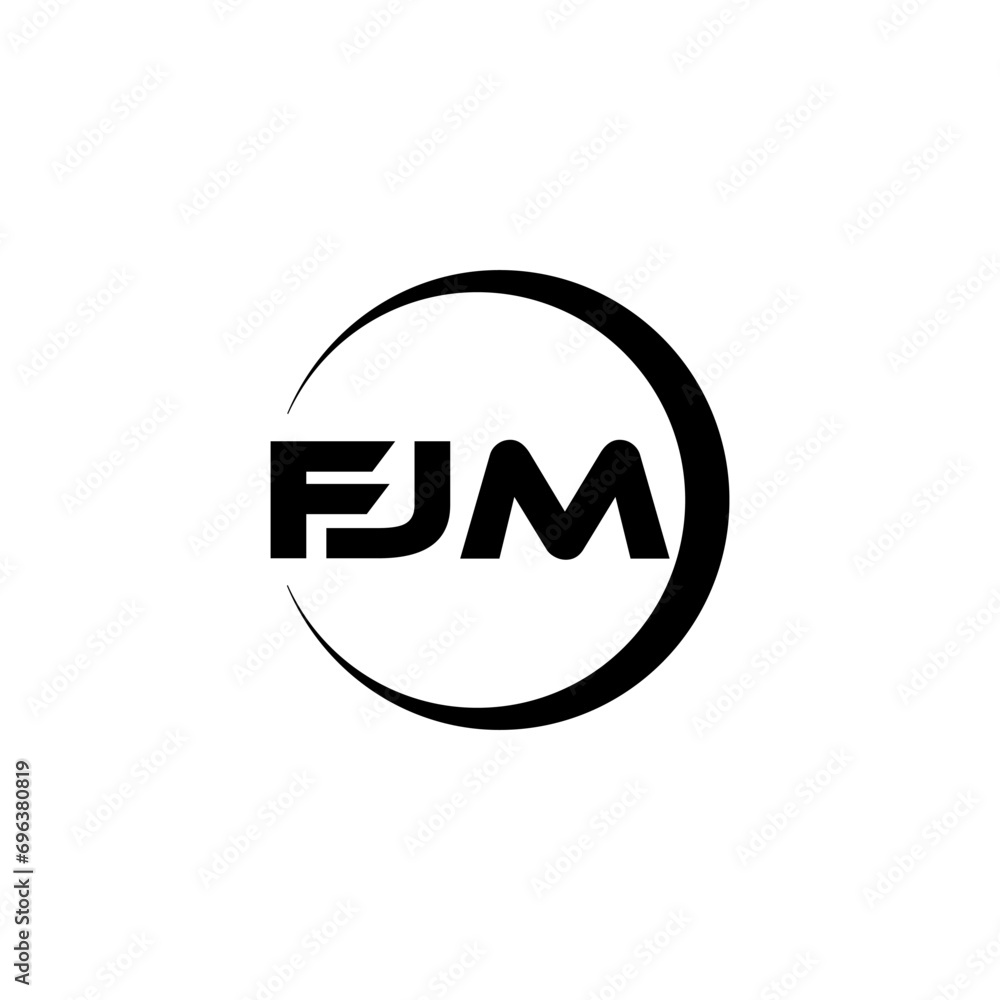 FJM letter logo design with white background in illustrator, cube logo, vector logo, modern alphabet font overlap style. calligraphy designs for logo, Poster, Invitation, etc. FJM letter logo design with white background in illustrator, cube logo, vector logo, modern alphabet font overlap style. calligraphy designs for logo, Poster, Invitation, etc.