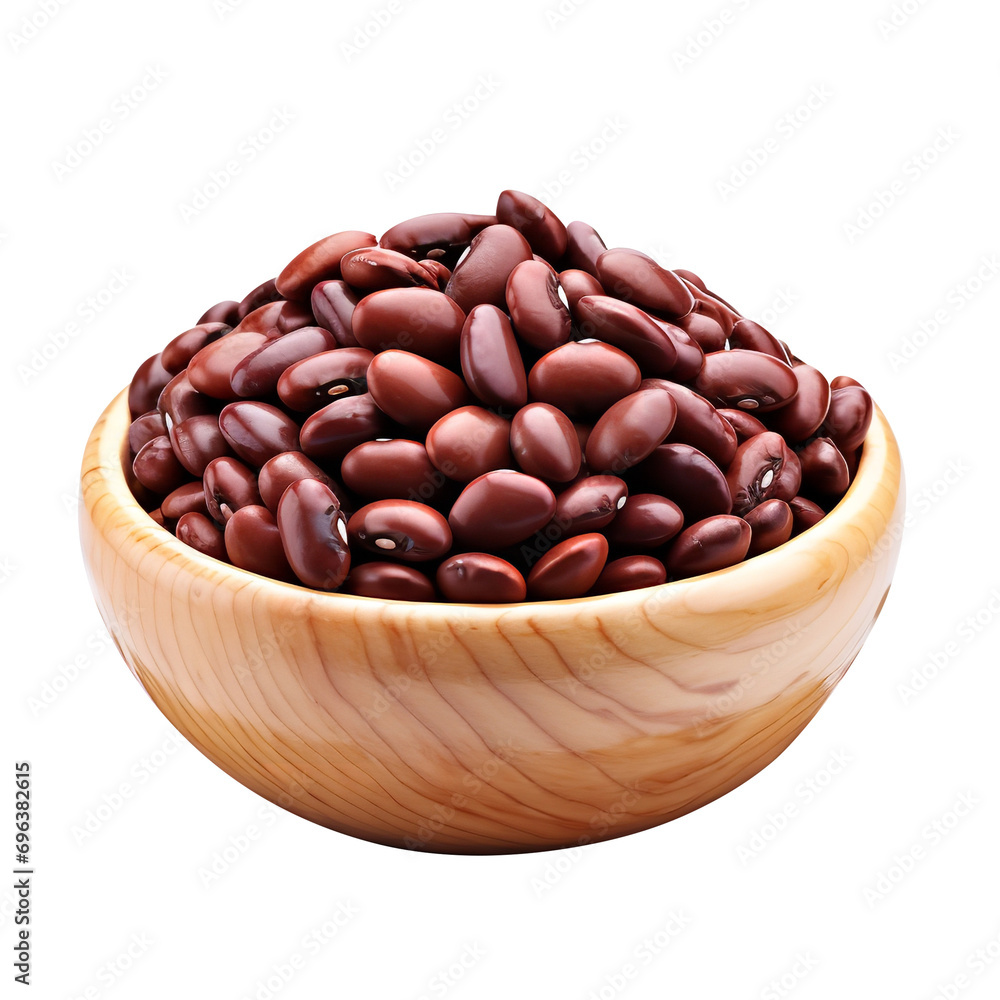 Natural and fresh kidney beans isolated on transparent background Natural and fresh kidney beans isolated on transparent background