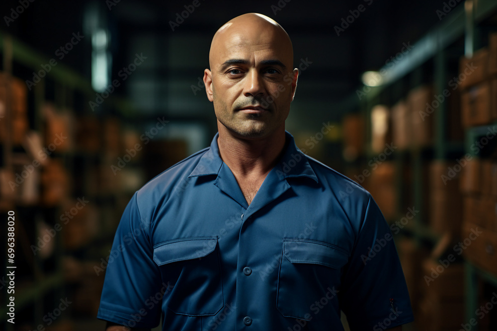 Generative AI portrait delivery concept mailman mail post transportation Generative AI portrait delivery concept mailman mail post transportation