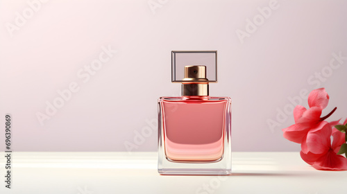 women's perfume bottle mockup