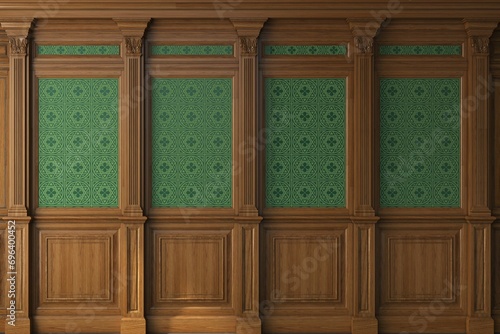 Cabinet wall background wood panels photo