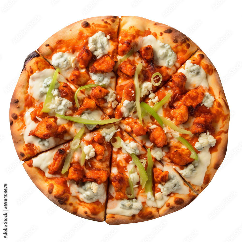 So Yummy pizza isolated on transparent background So Yummy pizza isolated on transparent background