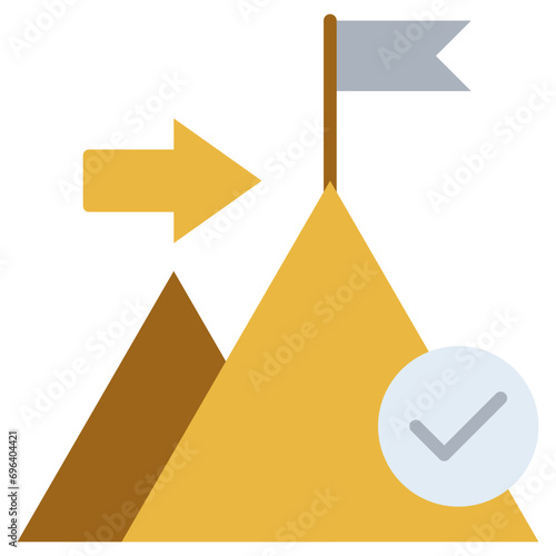 Zenith Flat Icon