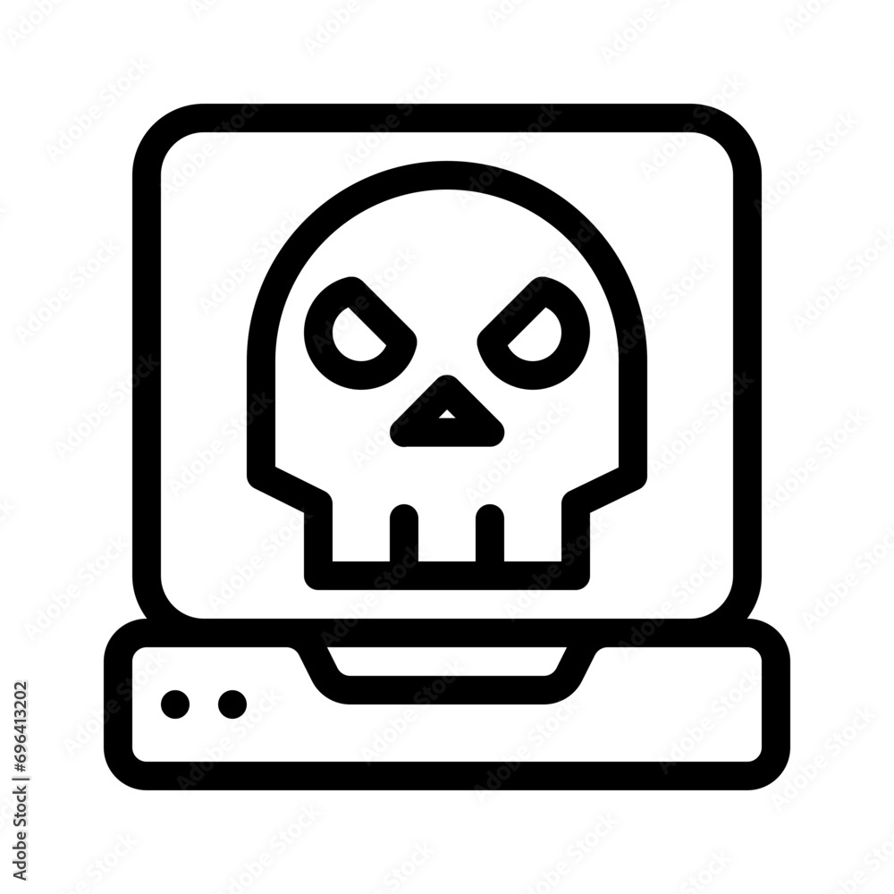 laptop line icon laptop line icon