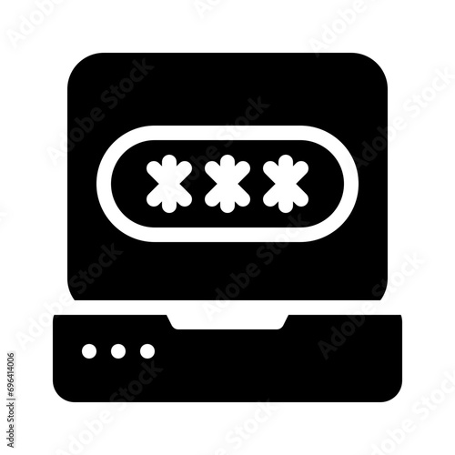 phishing glyph icon