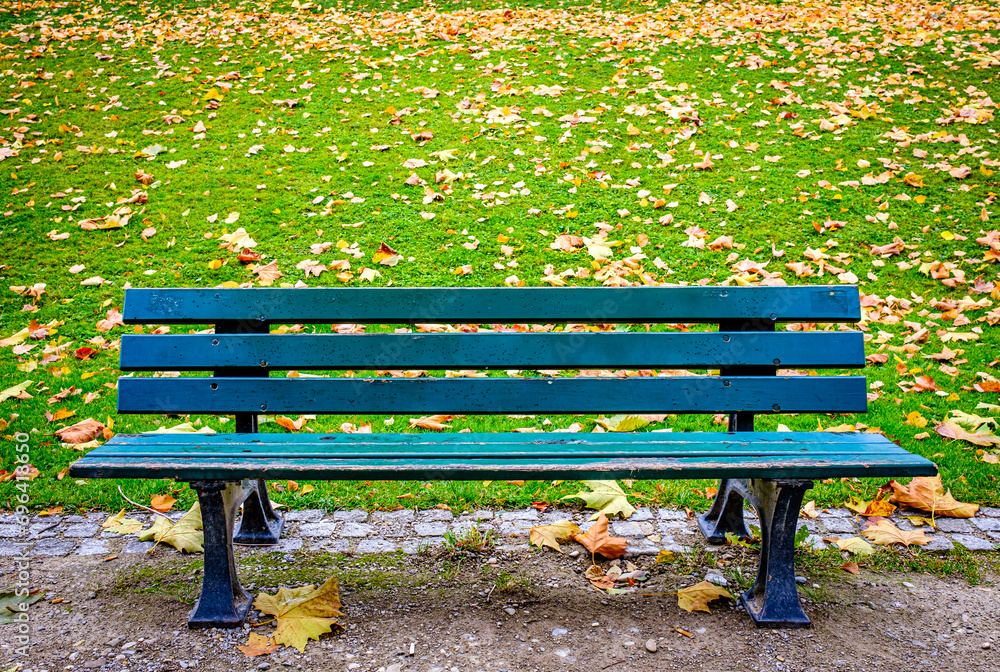 typical old wooden bench - closeup typical old wooden bench - closeup